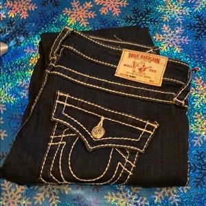 True Religion Dark Blue Jeans